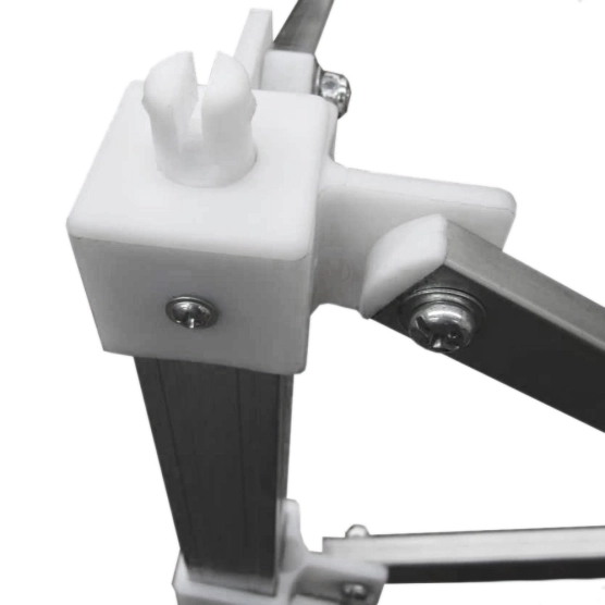 Table Comptoir Pliante 1,50m avec Plateau noir de 42cm