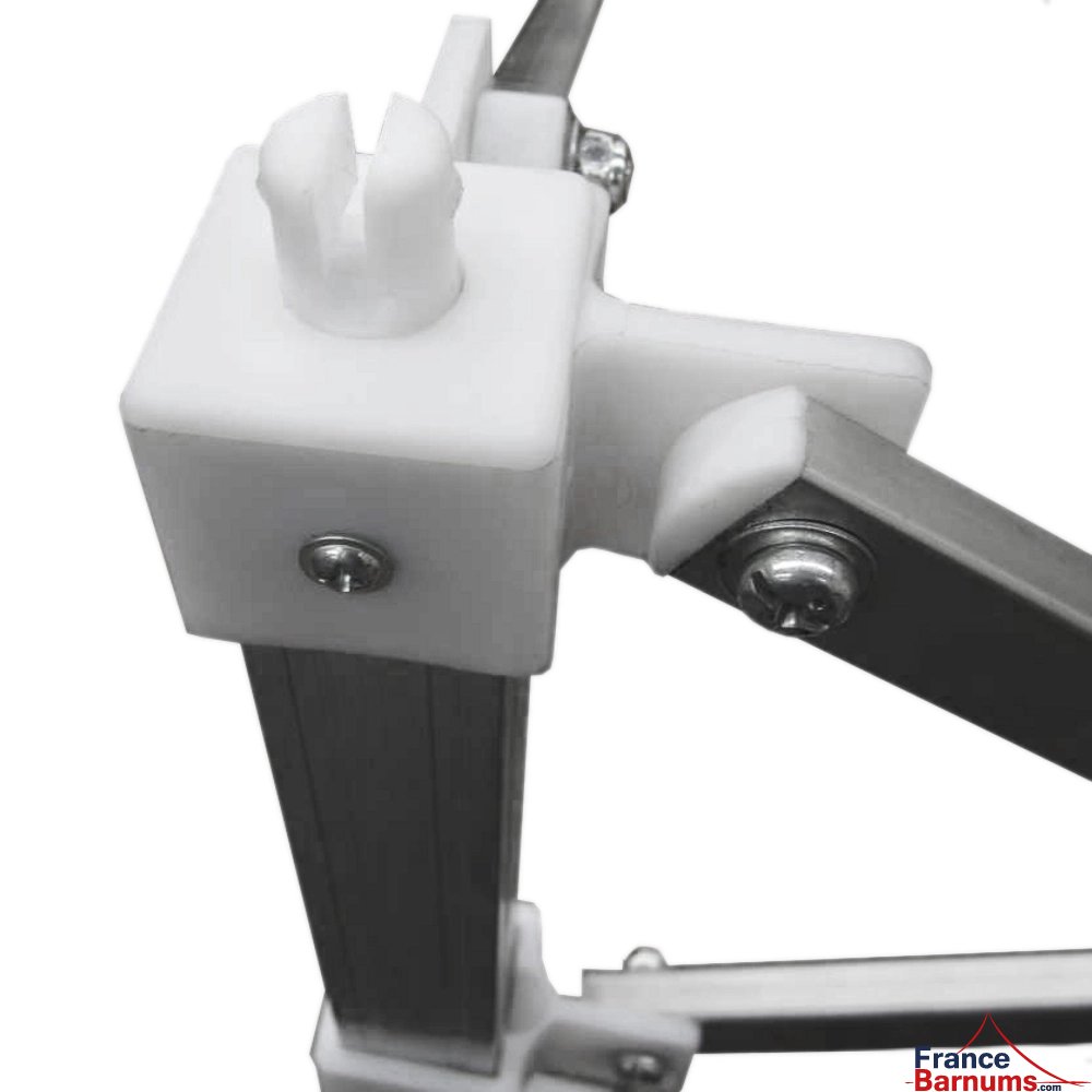 Table Comptoir Pliante 1,50m avec Plateau noir de 42cm