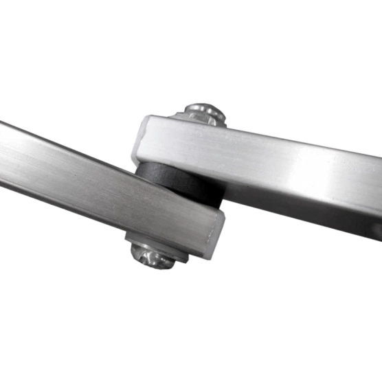 Table Comptoir Pliante 3m avec Plateau noir de 42cm