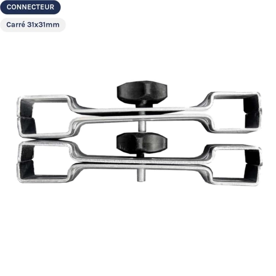 Table Comptoir Pliante 3m avec Plateau noir de 42cm