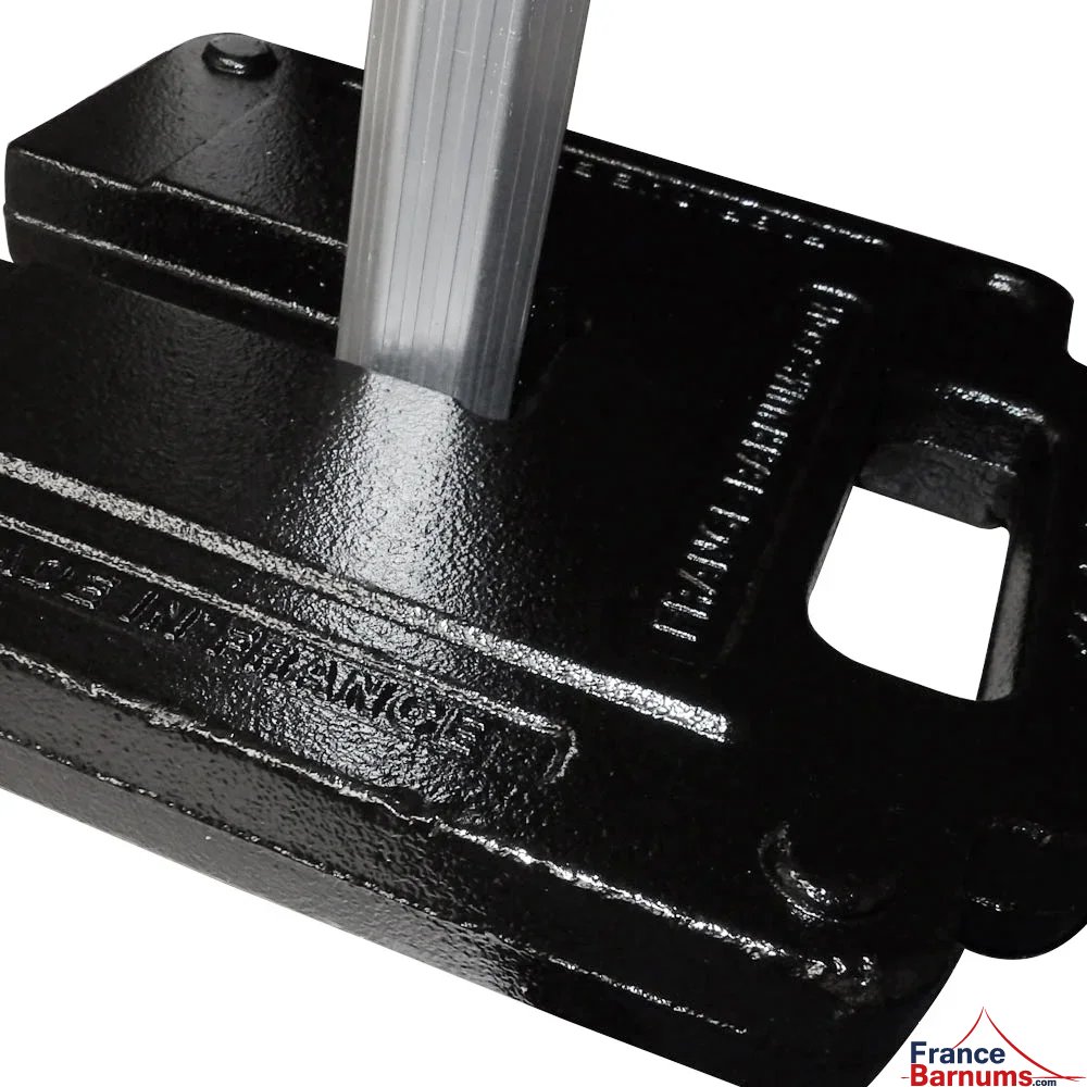 POIDS en FONTE de 13,5KG pour barnum pliant