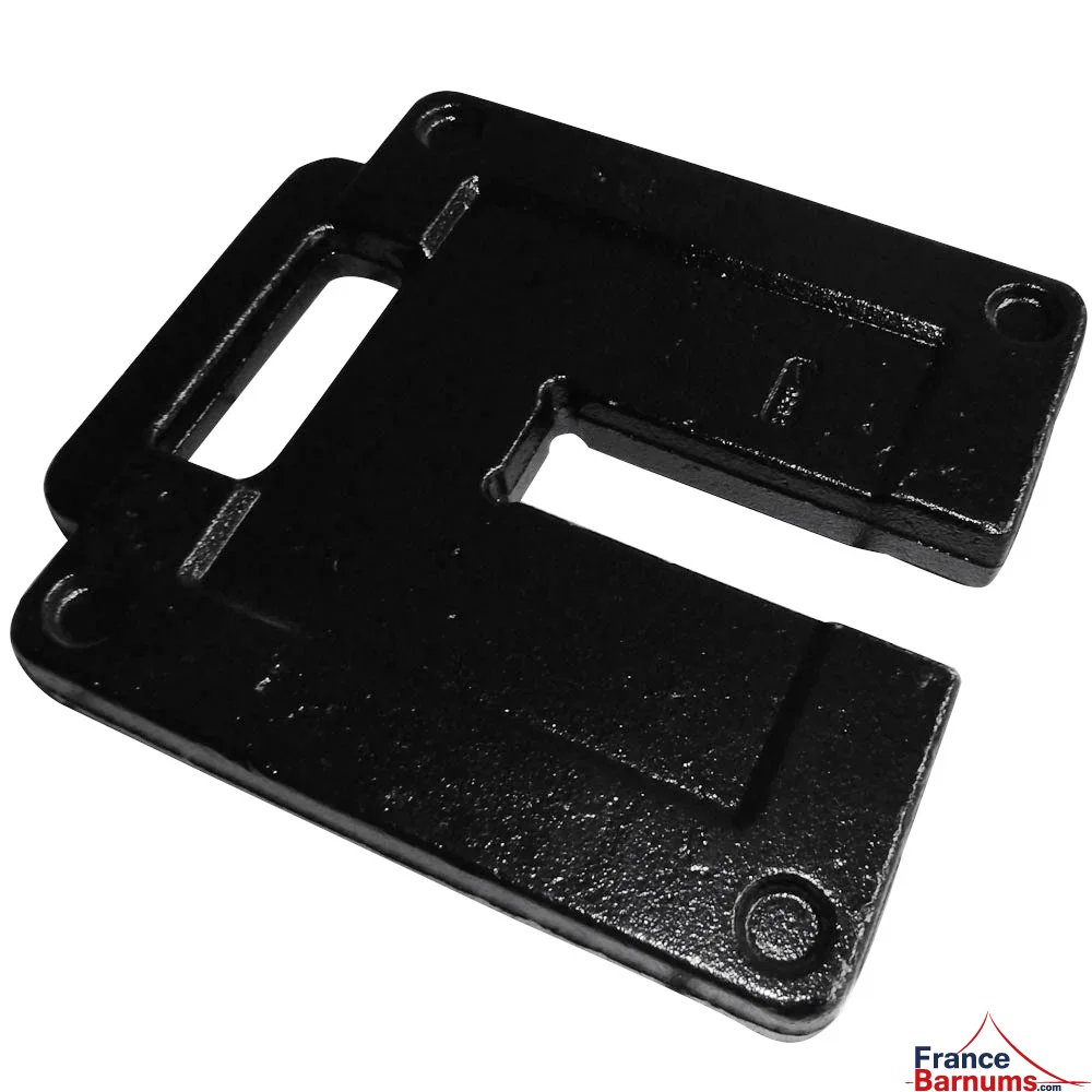 Lest pour barnum pliant avec fente 40mm