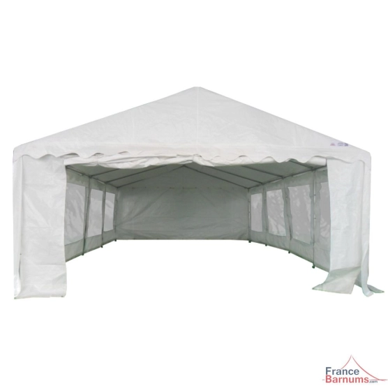 Tente de réception - Chapiteau ECO en PE de 40m² avec Tubes de 38mm Tente de réception - Chapiteau ECO en PE de 40m² avec Tubes de 38mm