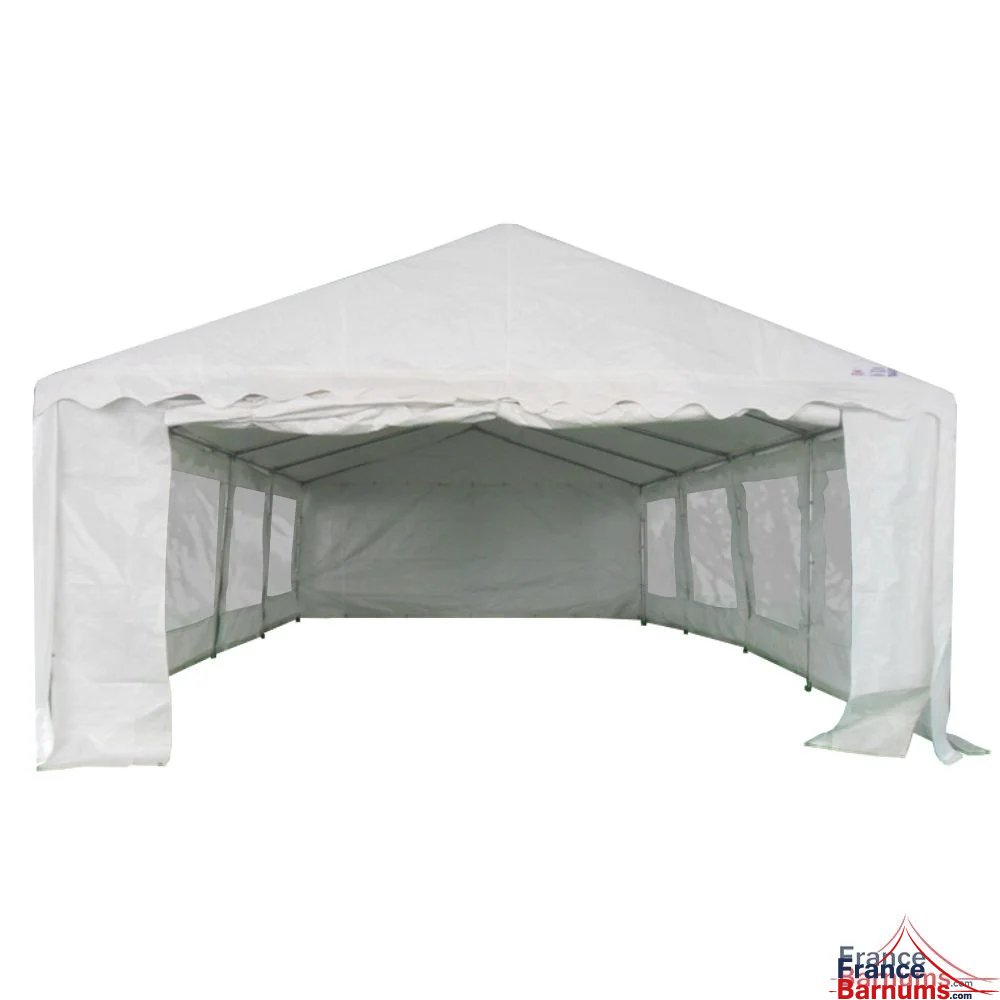 Tente de réception - Chapiteau ECO en PE de 40m² avec Tubes de 38mm Tente de réception - Chapiteau ECO en PE de 40m² avec Tubes de 38mm