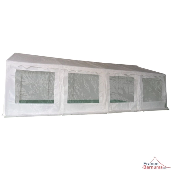 Tente de réception - Chapiteau ECO en PE de 40m² avec Tubes de 38mm Tente de réception - Chapiteau ECO en PE de 40m² avec Tubes de 38mm