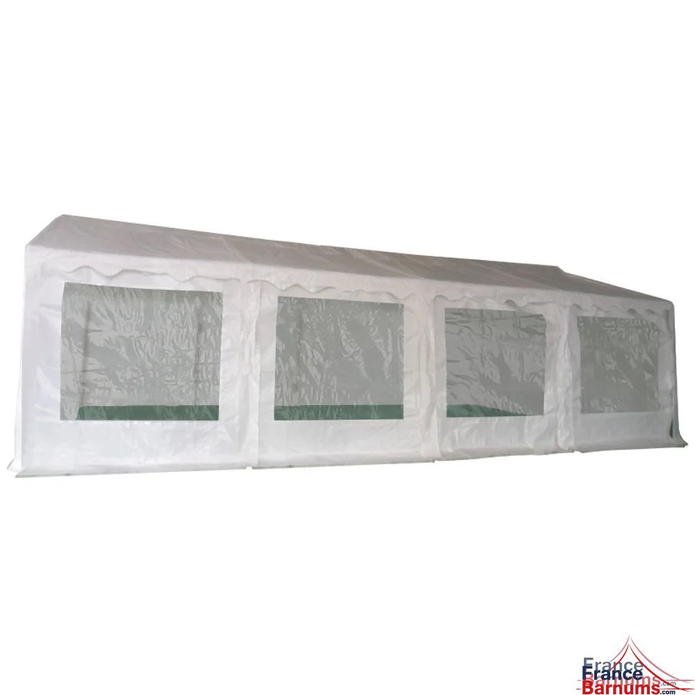 Tente de réception - Chapiteau ECO en PE de 40m² avec Tubes de 38mm Tente de réception - Chapiteau ECO en PE de 40m² avec Tubes de 38mm