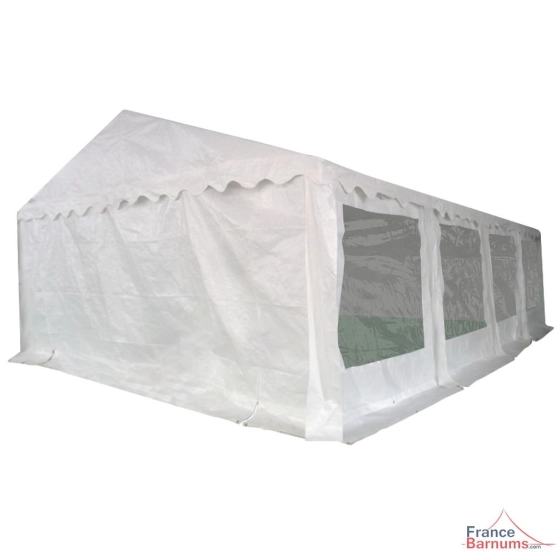 Tente de réception - Chapiteau ECO en PE de 40m² avec Tubes de 38mm Tente de réception - Chapiteau ECO en PE de 40m² avec Tubes de 38mm