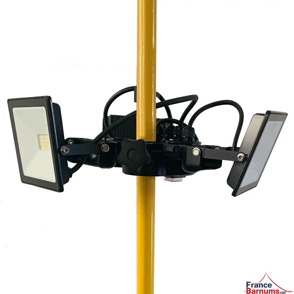 Lampe LED 450W 3 spots | Barnum pliant ou tente de réception | France-Barnums