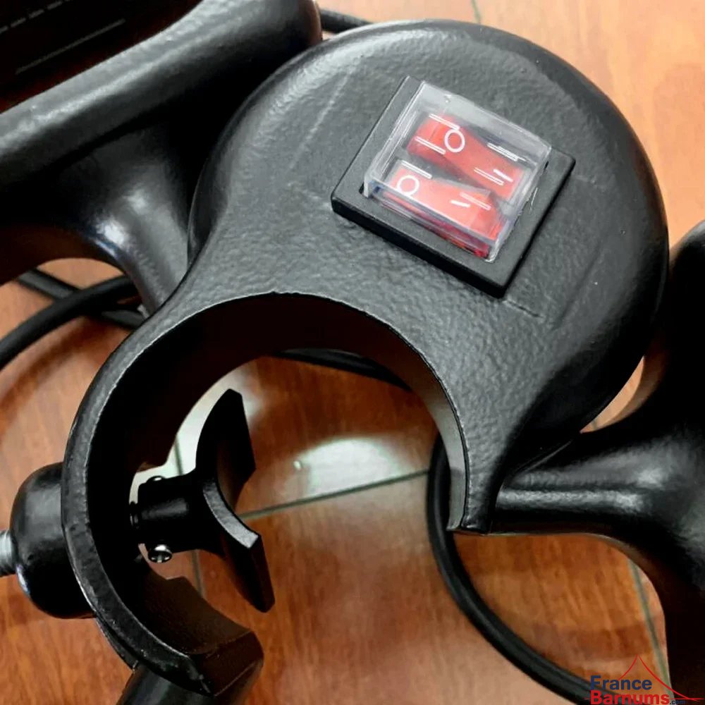 Lampe LED 450W 3 spots | Barnum pliant ou tente de réception | France-Barnums