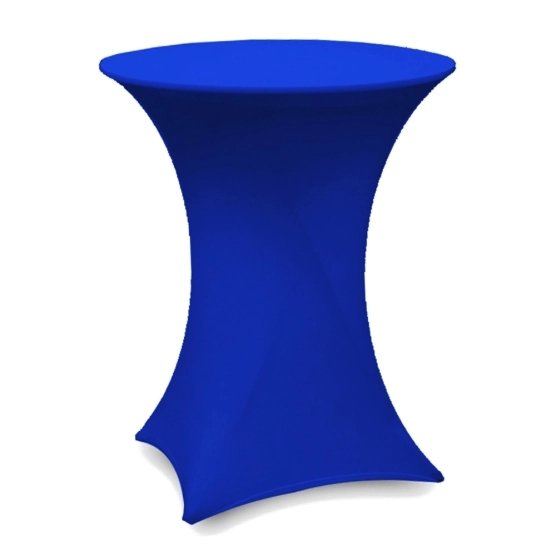 housse bleue pour table mange-debout housse bleue pour table mange-debout