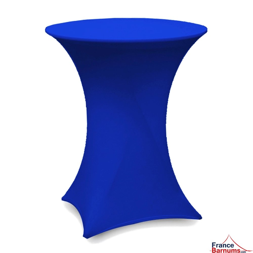 housse bleue pour table mange-debout housse bleue pour table mange-debout