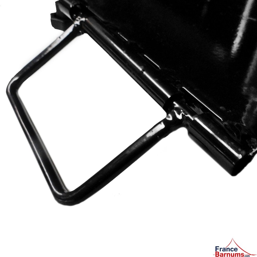 Socle pour oriflamme avec poignée