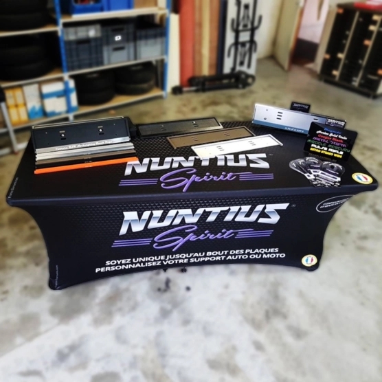 housse de table personnalisée