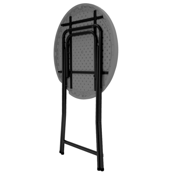 Pack contenant une table mange debout et une housse top grise en stretch Pack contenant une table mange debout et une housse top grise en stretch