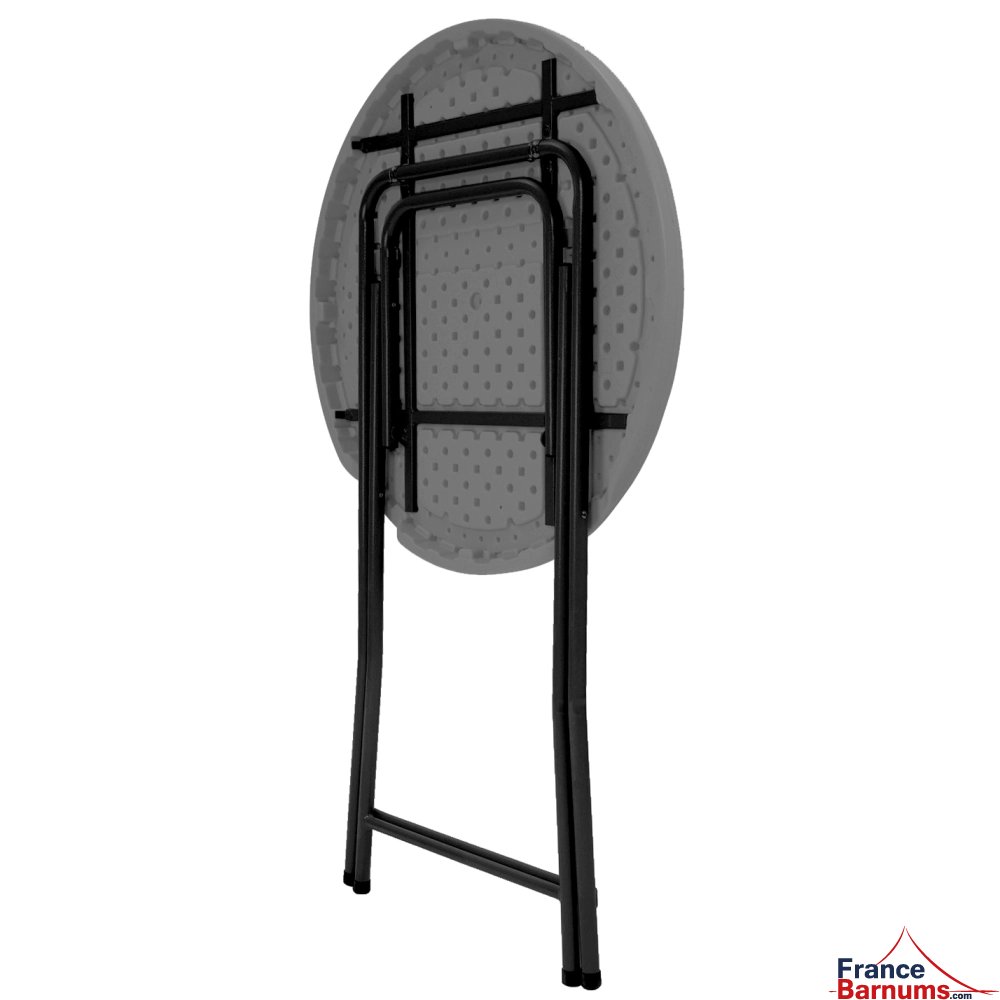 Pack contenant une table mange debout et une housse top grise en stretch Pack contenant une table mange debout et une housse top grise en stretch