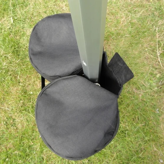 Sac de lestage double pour tente pliante