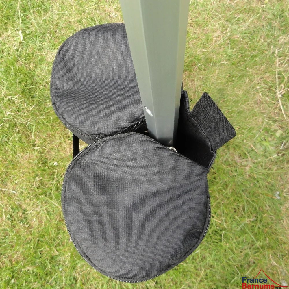Sac de lestage double pour tente pliante