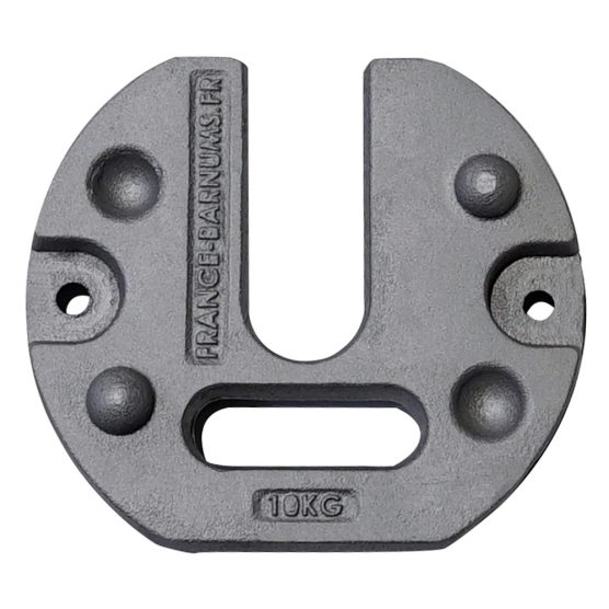 poids en fonte pour parasol de forain