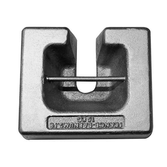 lest à poser pour parasol de marché  de 15kgs