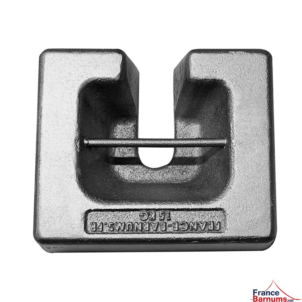 lest à poser pour parasol de marché  de 15kgs