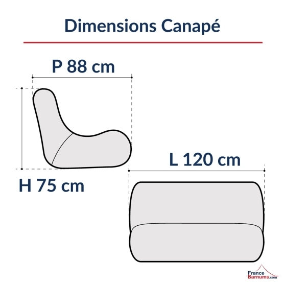 canapé 2 places gonflable personnalisable canapé 2 places gonflable personnalisable