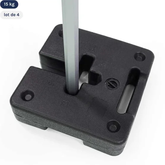 Pack de 4 LESTS de 15kg à remplir