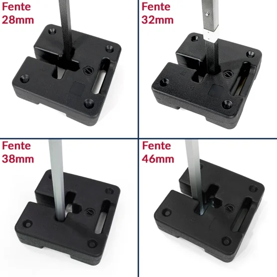 Lest à remplir multi-usages grâce à ses fentes de différentes tailles