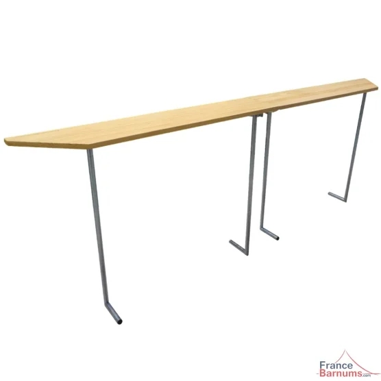 Comptoir buvette pour barnum pliant 4m Comptoir buvette pour barnum pliant 4m