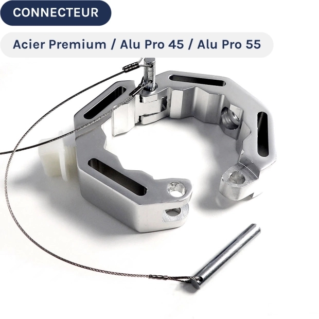 Connecteur de Table Comptoir BUVETTE Ø45mm ou Ø55mm pour barnum pliant