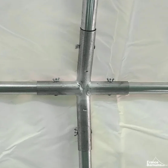 Tente de réception 5x12m structure diamètre 38mm