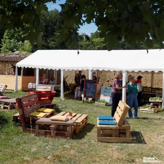 Tente de festivités 5x12m