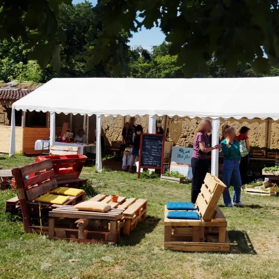 Chapiteau de réception 60m²