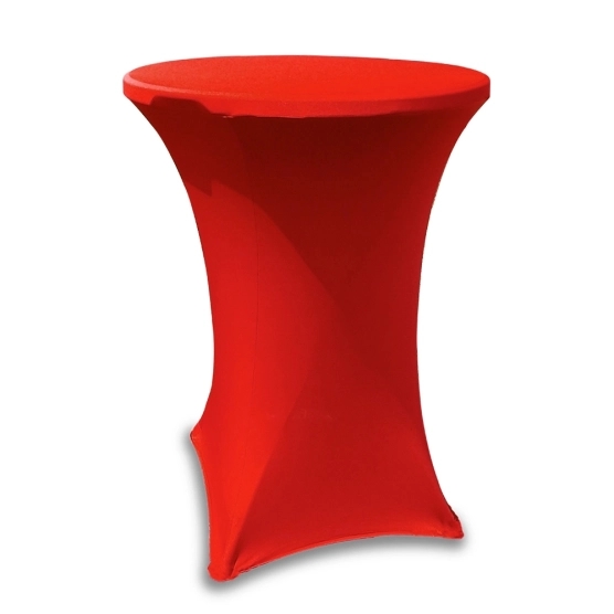 housse rouge vif pour table mange-debout housse rouge vif pour table mange-debout