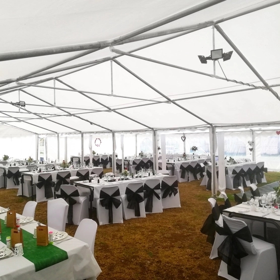 Tente de réception 6x10m PVC