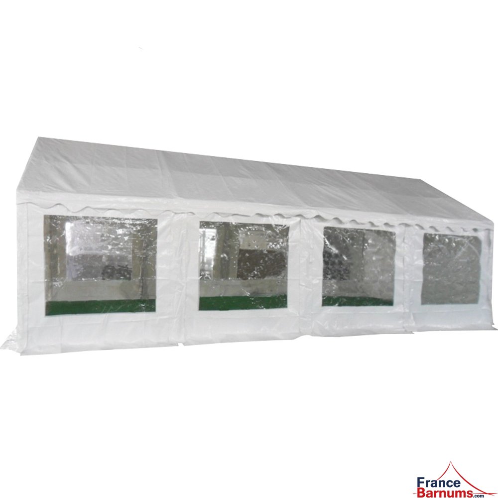 Tente de réception - Chapiteau MEDIUM en PVC de 4m x 8m avec Tubes de 38mm