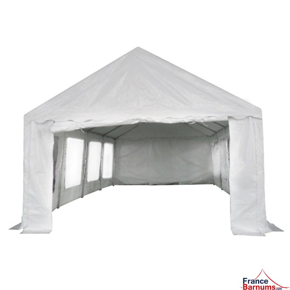 Tente de réception - Chapiteau MEDIUM en PVC de 4m x 8m avec Tubes de 38mm