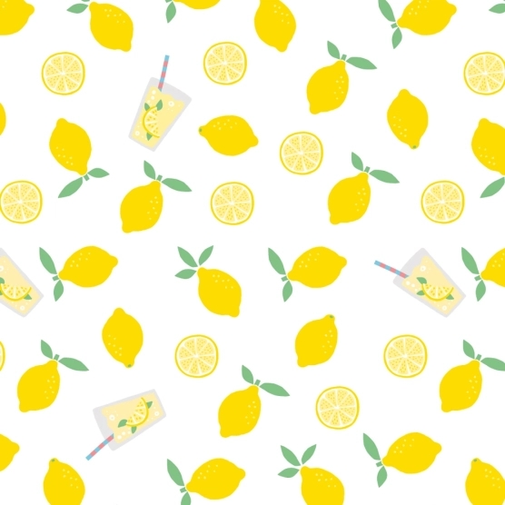 Impression de bâche de barnum pliant avec des citrons jaunes