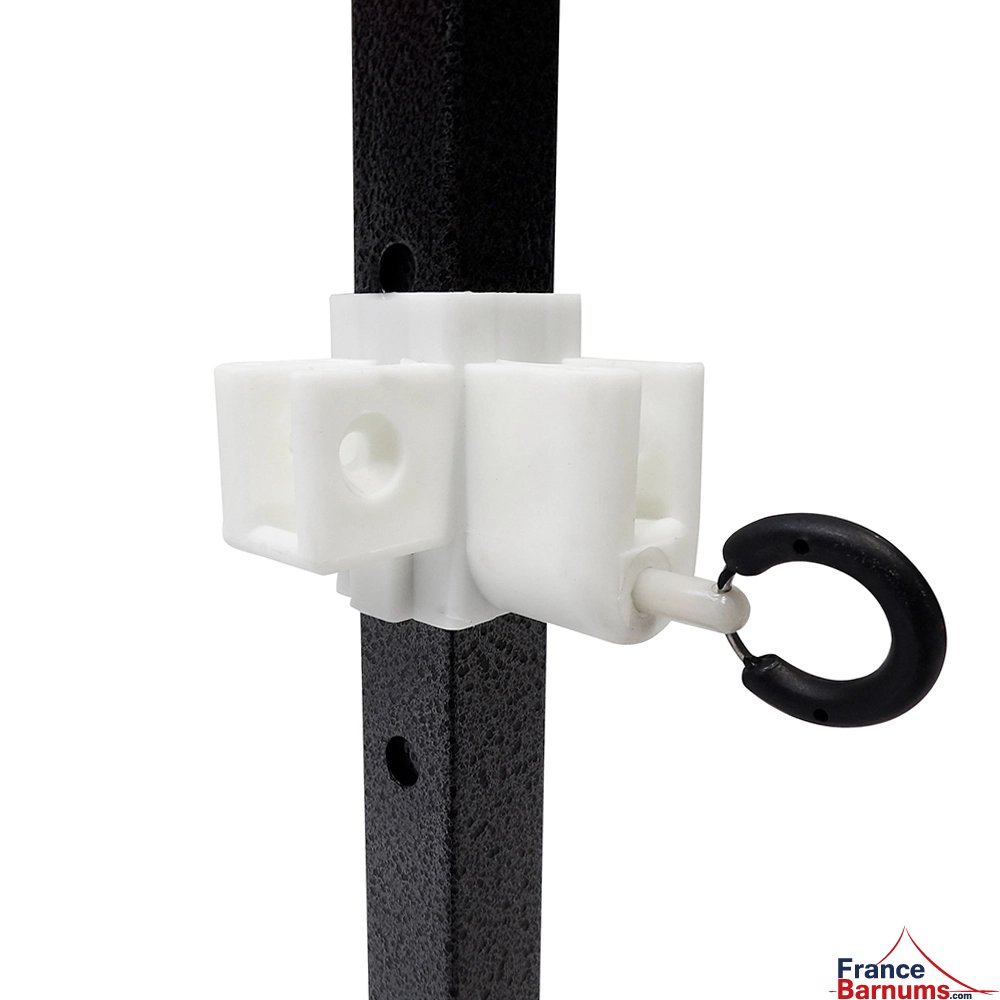 Pied complet d'angle pour barnum pliant de 4m de Gamme Acier Semi Pro