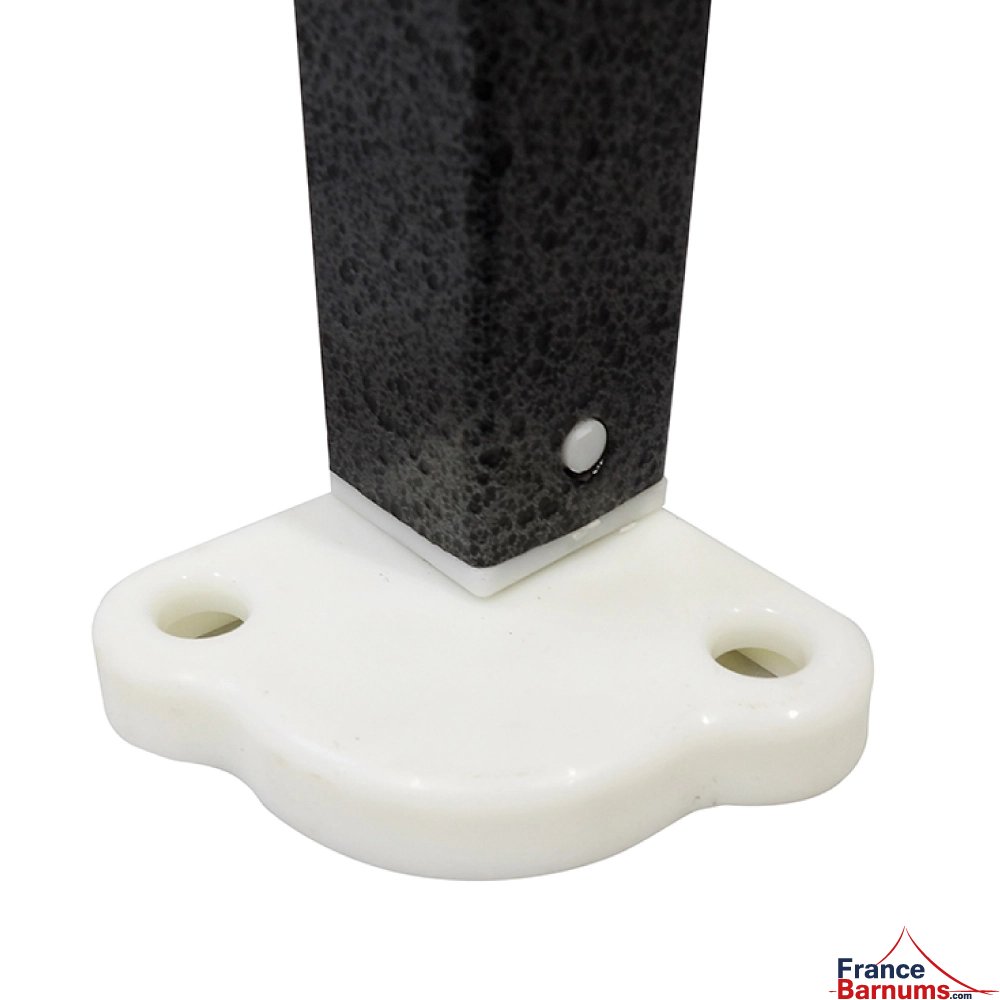 Pied complet d'angle pour barnum pliant de 4m de Gamme Acier Semi Pro