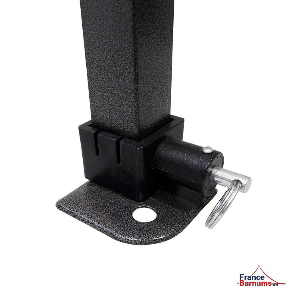 Pied d'angle pour barnum pliant Acier Loisirs 3x3m 3x4,5m 3x6m Pied d'angle pour barnum pliant Acier Loisirs 3x3m 3x4,5m 3x6m