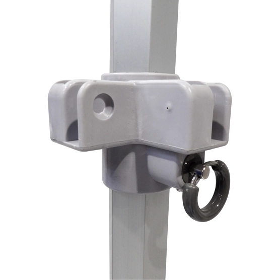 Pied d'angle pour barnum pliant Alu Pro 45 LUXE 2x3m 2,4m 2,4m 3x3m 3x4,5m 3x6m