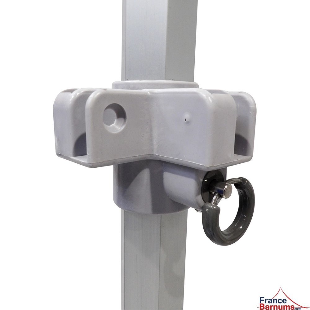 Pied d'angle pour barnum pliant Alu Pro 45 LUXE 2x3m 2,4m 2,4m 3x3m 3x4,5m 3x6m