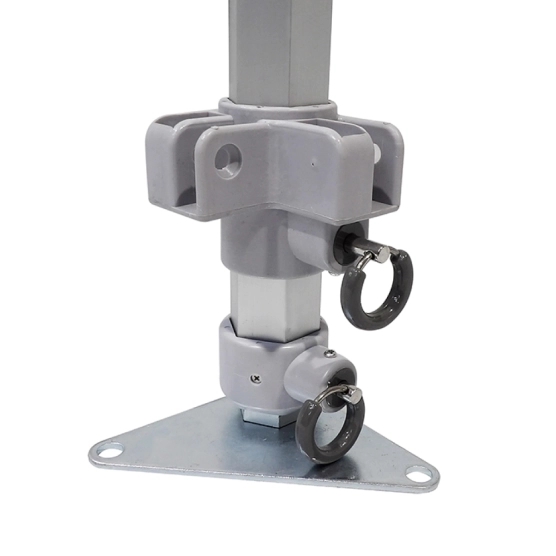 Pied d'angle pour barnum pliant Alu Pro 45 LUXE 2x3m 2,4m 2,4m 3x3m 3x4,5m 3x6m