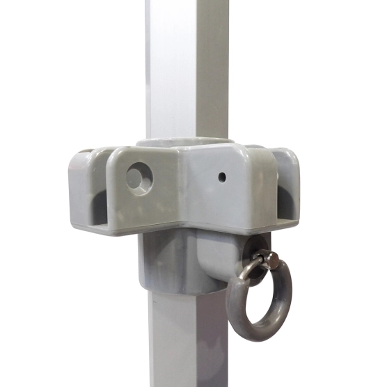 Pied d'angle pour barnum pliant Alu Pro 45 LUXE 4x4m 4x6m 4x8m