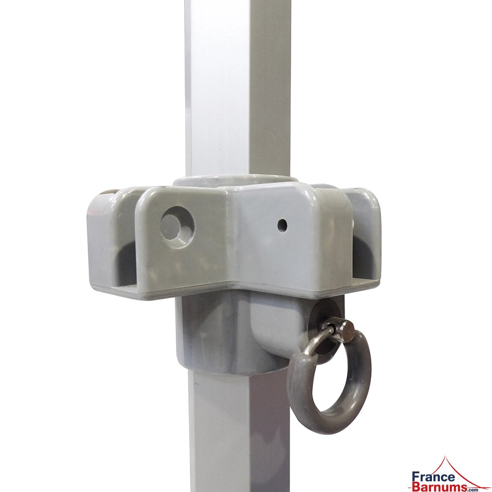 Pied d'angle pour barnum pliant Alu Pro 45 LUXE 4x4m 4x6m 4x8m
