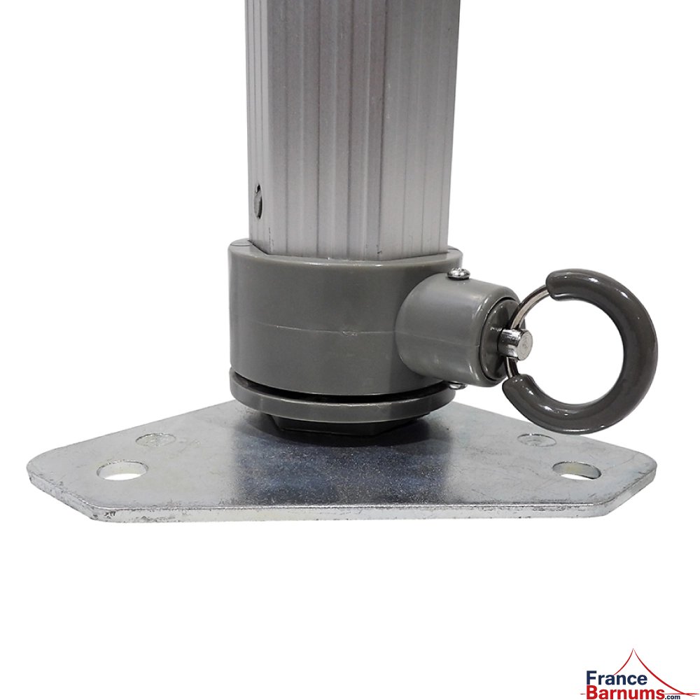 Pied d'angle pour barnum pliant Alu Pro 55 LUXE 2x3m 3x3m 3x4,5m 3x6m