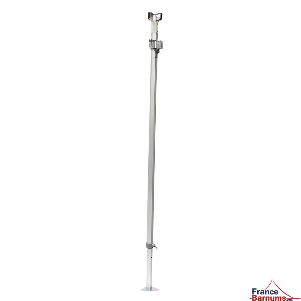 Pied d'angle pour barnum pliant Alu Pro 55 LUXE 4x4m 4x6m 4x8m