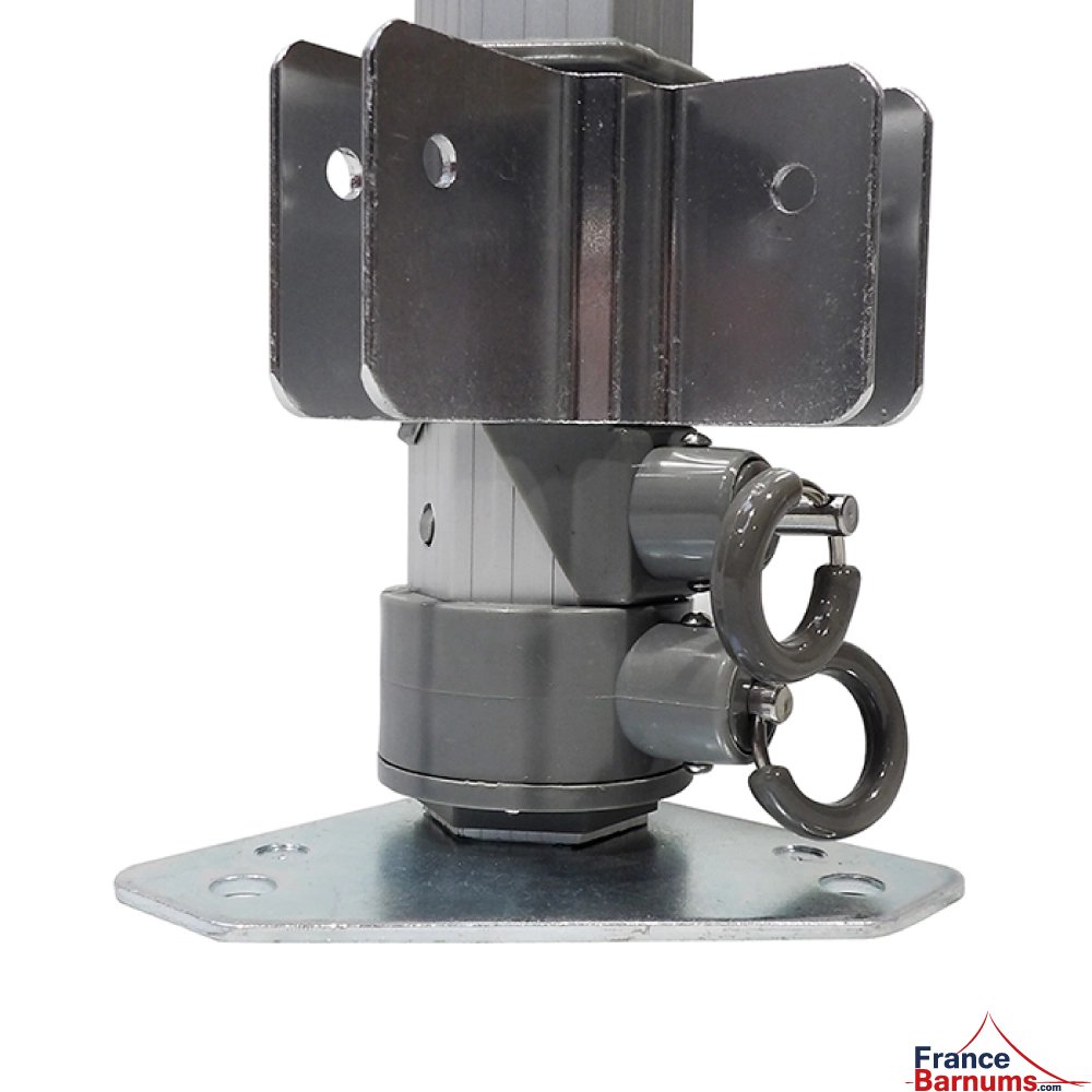 Pied d'angle pour barnum pliant Alu Pro 55 LUXE 4x4m 4x6m 4x8m