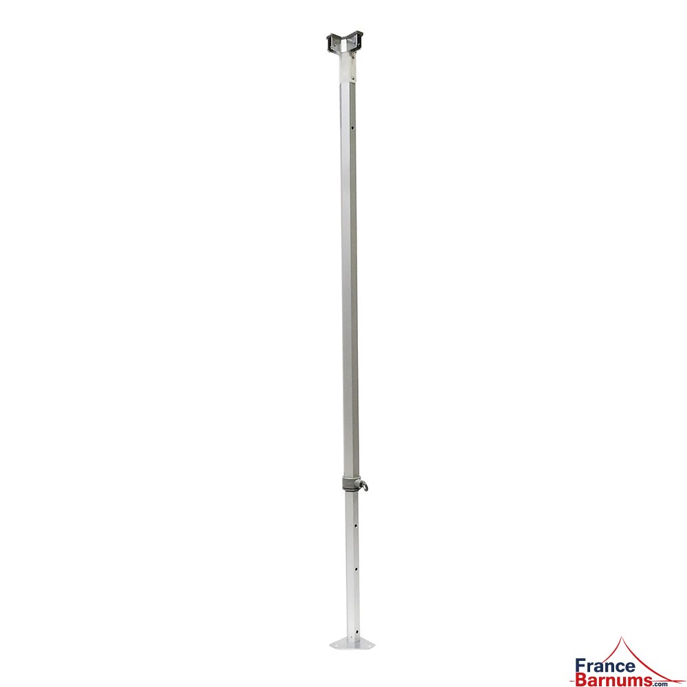 Pied d'angle pour barnum pliant Alu Pro 55 LUXE 4x4m 4x6m 4x8m