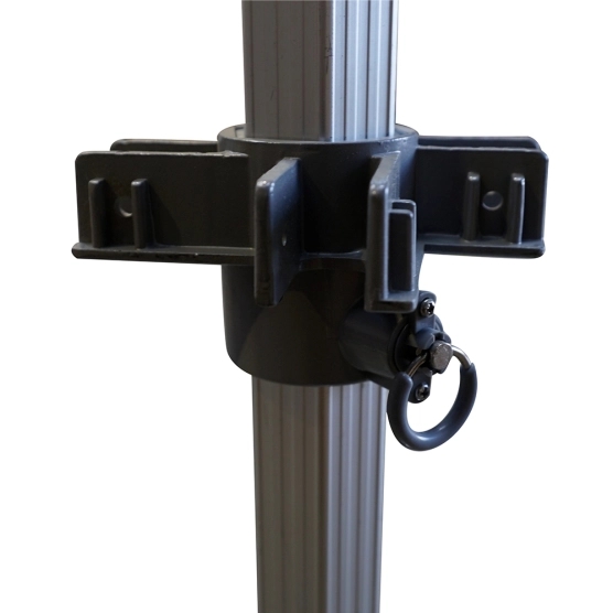 Pied central pour barnum pliant Alu 55 3x6m